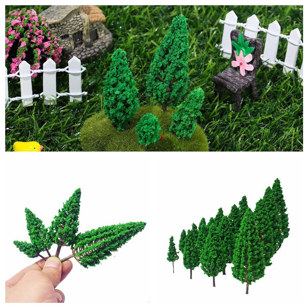 LONTIME Set 20 Đồ trang trí Cây Tuyết Tùng Dùng Để Trang Trí Tiểu Cảnh