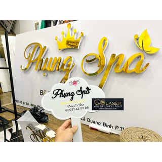 Bảng hiệu tên shop