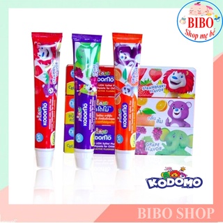 Kem Đánh Răng Trẻ Em Kodomo Thái Lan - 45g có nhiều mùi hương trái cây cho bé dễ chịu
