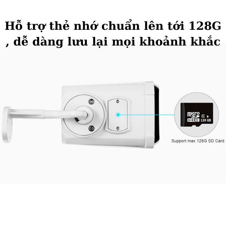 Camera wifi ngoài trời Srihome Sh024 , phát hiện chuyển động , chế độ offline tiện dụng AP hotspot , camera ip , camera