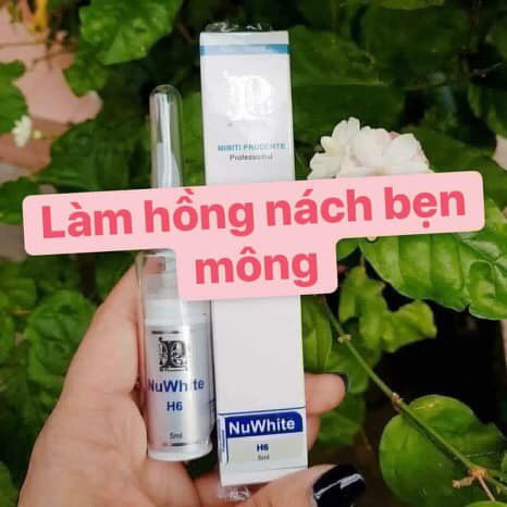 NUWHITE H6 - Kem Giảm Thâm, Làm Hồng Nách, Mông, Bẹn, Đầu Gối