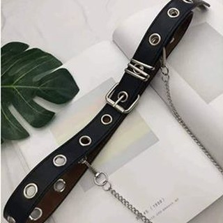 Thắt Lưng Dập Lỗ Dây Xích Hot Trend 2020