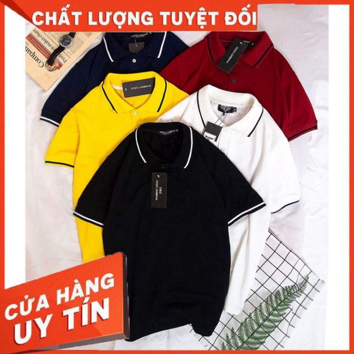 Áo phông nam có cổ đẹp tay ngắn cao cấp thời trang - ACS - Hàng nhập khẩu