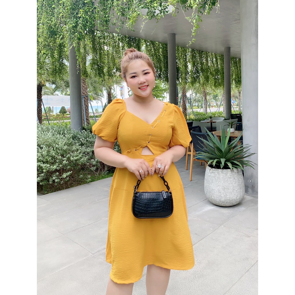 Đầm nữ bigsize dành cho người béo 50-90kg