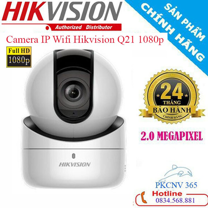 Camera wifi Hikvison_Q1(Q21)_1080P xoay 360 độ, Hình ảnh full HD, phát hiện chuyển động( trắng) _CD01- Bảo hành 24 tháng