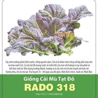 Hạt giống cải mù tạt đỏ