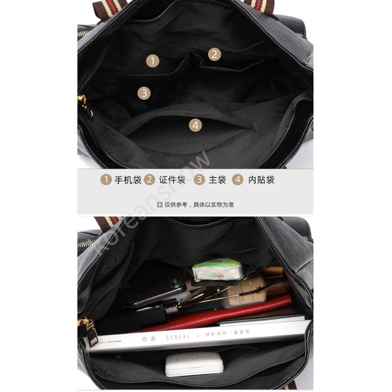 túi tote đeo chéo Túi Xách Da Đeo Vai Phong Cách Cổ Điển-67