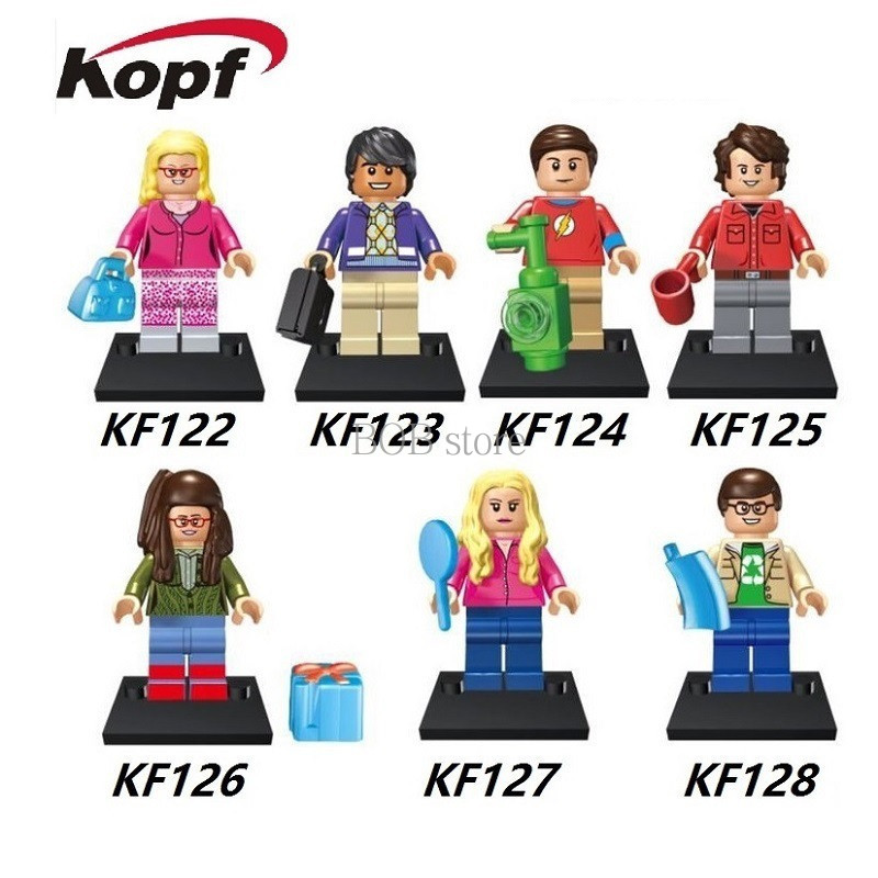 Mô Hình Lắp Ráp TV Mỹ MOC Dễ Thương Cho Bé