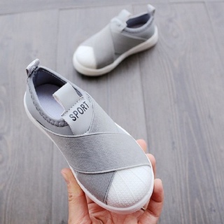 Giày thể thao trẻ em vải chéo