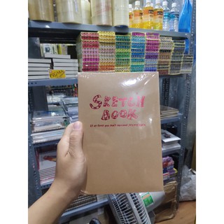  Sổ vẽ Potentate Sketchbook nâu đen A4 A5 
