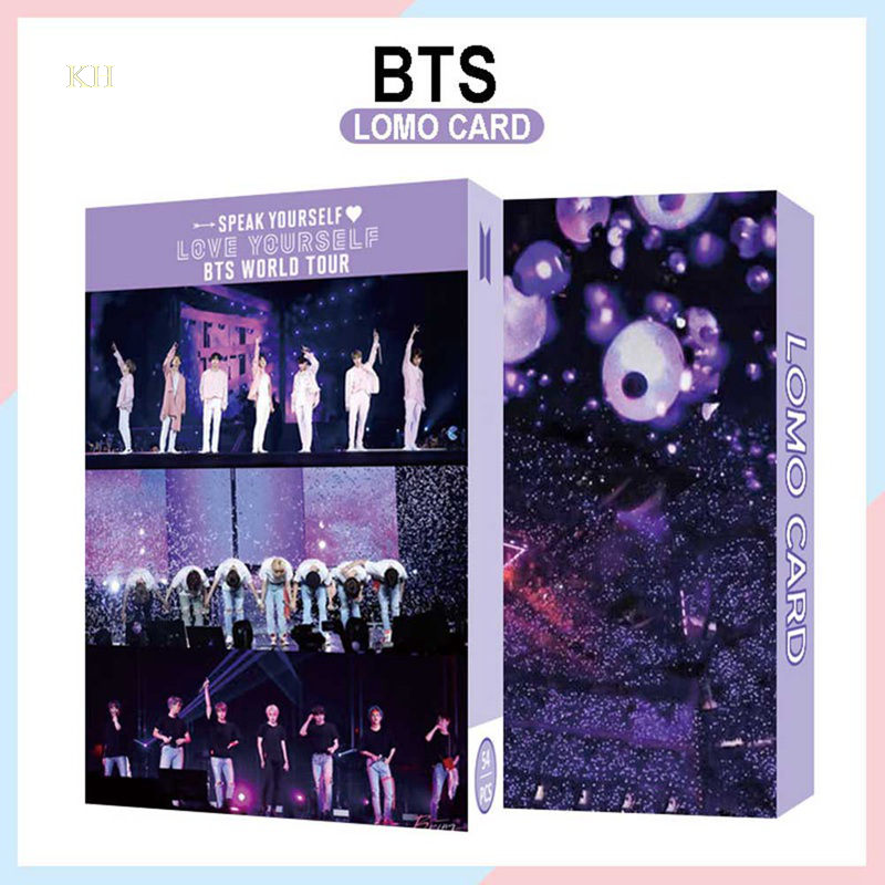 Hộp 54 Ảnh Lomo Card Nhóm Nhạc Kpop Bts