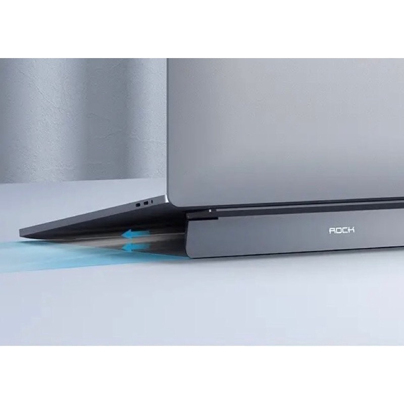 Đế tản nhiệt nhôm cho Laptop siêu gọn gập lại ship nhanh hcm 1h