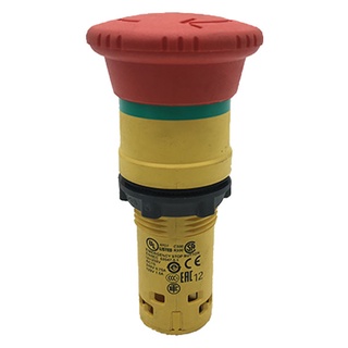 Nút nhấn khẩn cấp Schneider XB7NS8442 22mm Tròn Nấm đỏ 40 mm 1NC