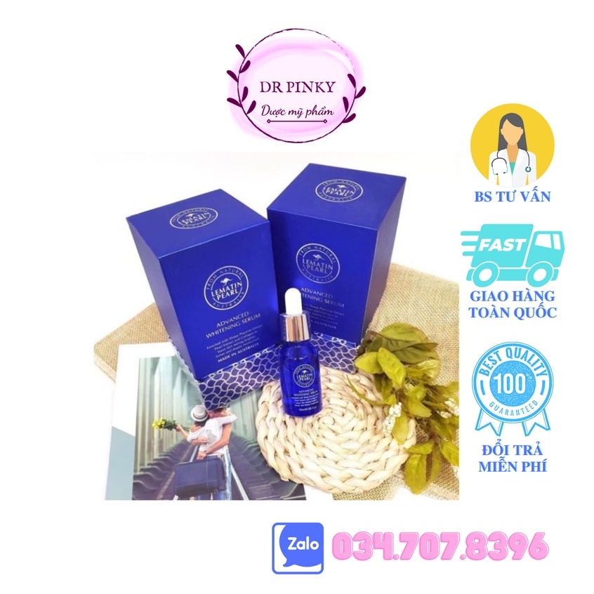 Serum Dưỡng Trắng Lematin Pearl Serum 15ml - Chính hãng Úc
