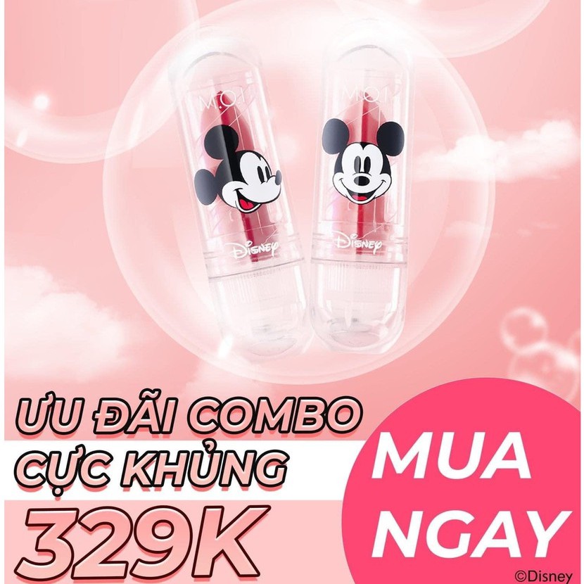 (MUA 1 TĂNG 1) Son Dưỡng Mickey's Magic Hồ Ngọc Hà Bản limited | Thế Giới Skin Care