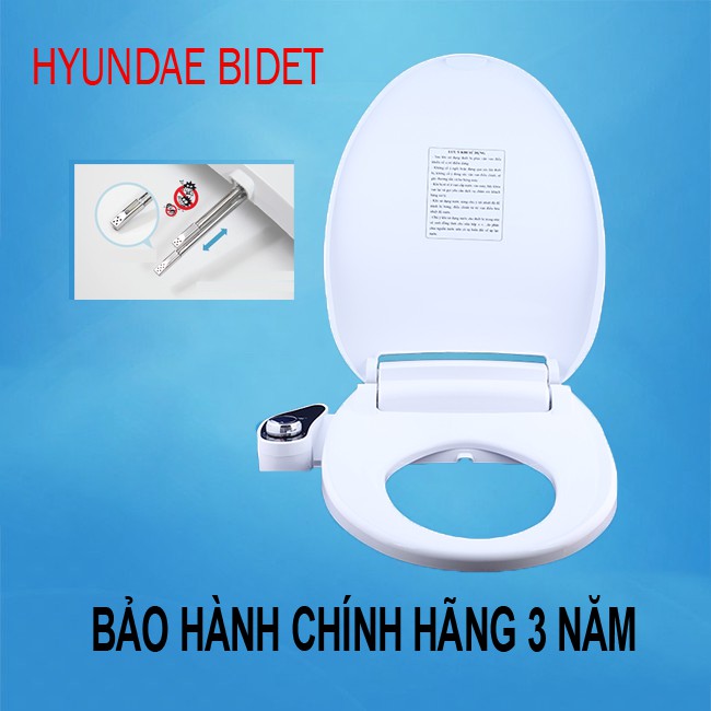 Nắp bồn cầu tự rửa thông minh Hyundae Bidet HB-9000 (LB203)