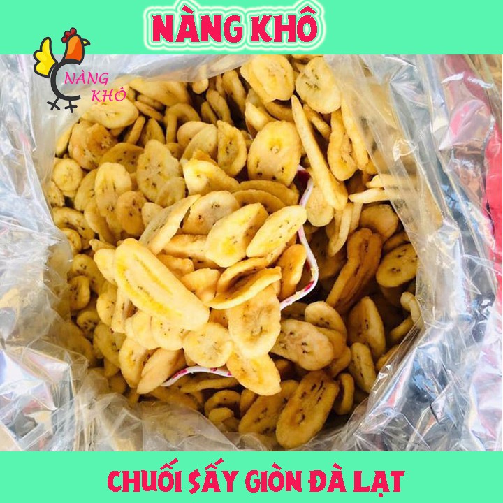 Chuối sấy giòn ngọt Đà Lạt | Nàng Khô