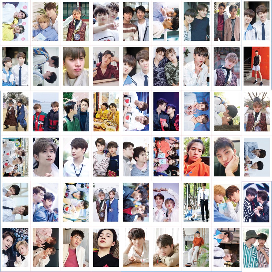 Set 20 tấm card hình MeanPlan TinCan Love By Chance