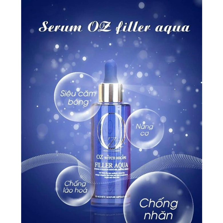 Serum Filler Aqua Kết Hợp Peptide Oz Witch Recipe 60ml - Hàn Quốc BONGSHOPAUTHENTIC