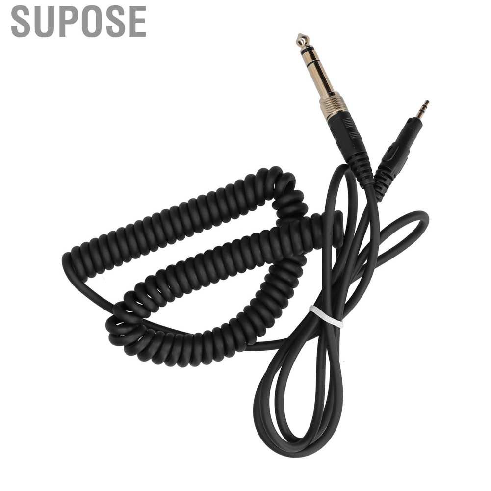 Supose Stretchable Spring Headphone Audio Cord Replacement for Audio‑Technica ATH‑M50X M40X