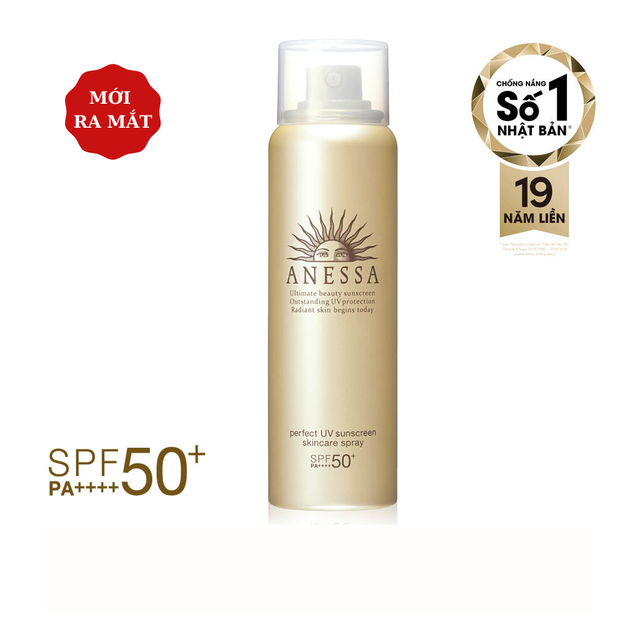 Xịt chống nắng bảo vệ hoàn hảo Anessa Perfect UV Sunscreen Skincare Spray 60g_16174 | BigBuy360 - bigbuy360.vn