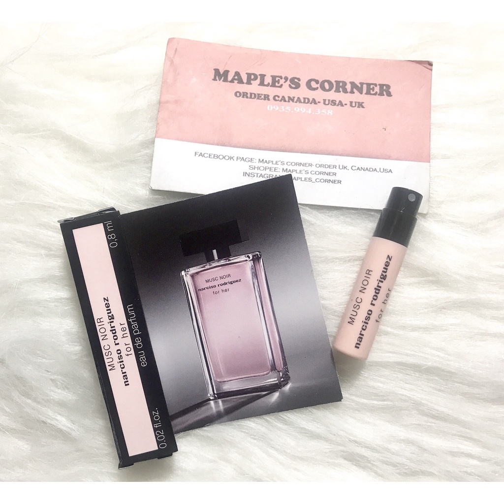vial Nước Hoa Narciso Rodriguez Musc Noir (mẫu thử)