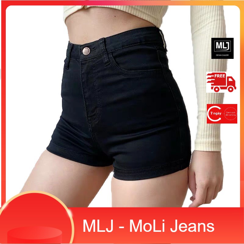 QUẦN SHORT JEAN BIG SIZE ĐEN 2667