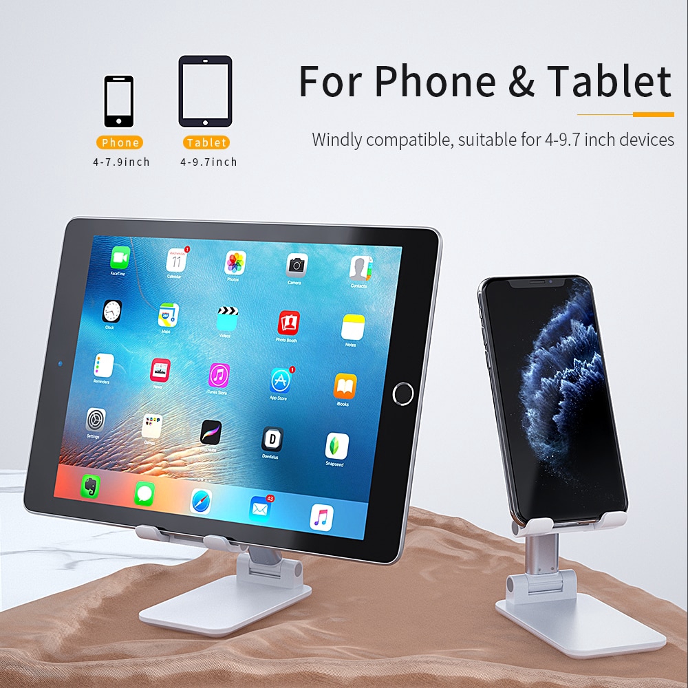 Giá Đỡ Kim Loại Essager Cho Điện Thoại Iphone Máy Tính Bảng Ipad Để Bàn | BigBuy360 - bigbuy360.vn