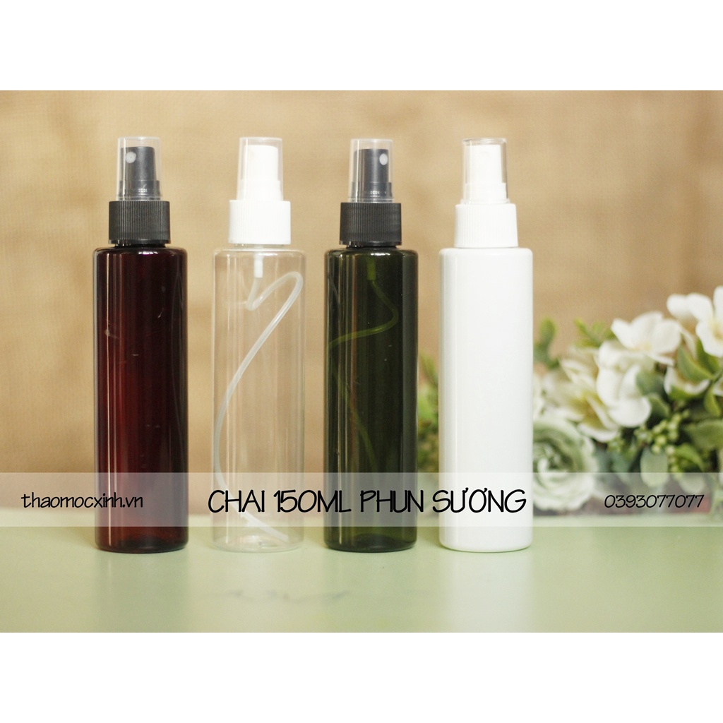 CHAI XỊT [FREESHIP] CHAI XỊT 150ML NHIỀU MÀU