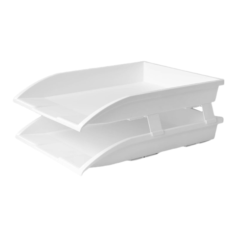 Kệ Đựng Tài Liệu 2/3 Tầng Có Thể Xếp Chồng Tiện Dụng Cho Văn Phòng