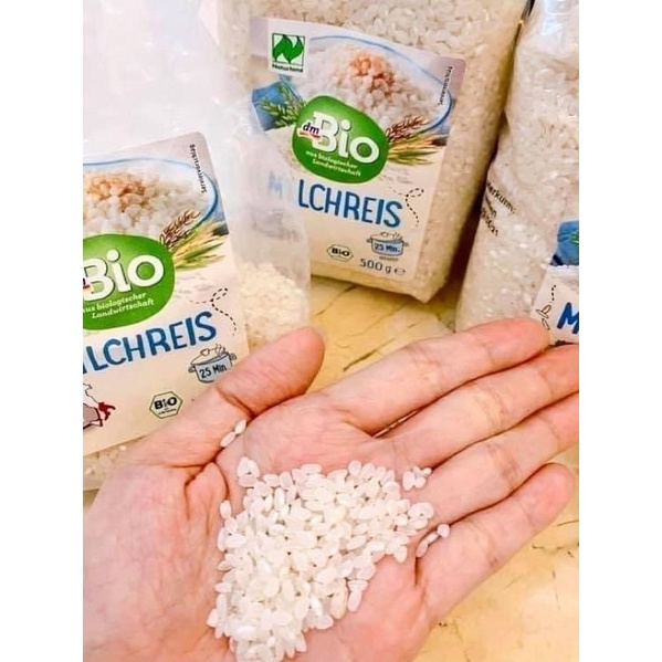 Gạo hữu cơ Bio Milchreis Đức