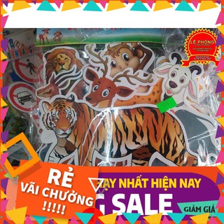 [ Mầm Non ] CHỦ ĐỀ XỐP, DẠ CON VẬT ( RỪNG, GIA CẦM, GIA SÚC, DƯỚI NƯỚC...)  (inb shop để được xem và chọn mẫu )