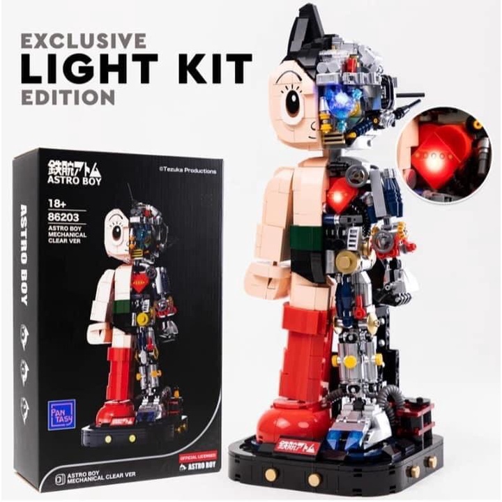Đồ chơi lắp ráp - Leji 86203 ( Xếp hình robot siêu người máy Astro Boy )