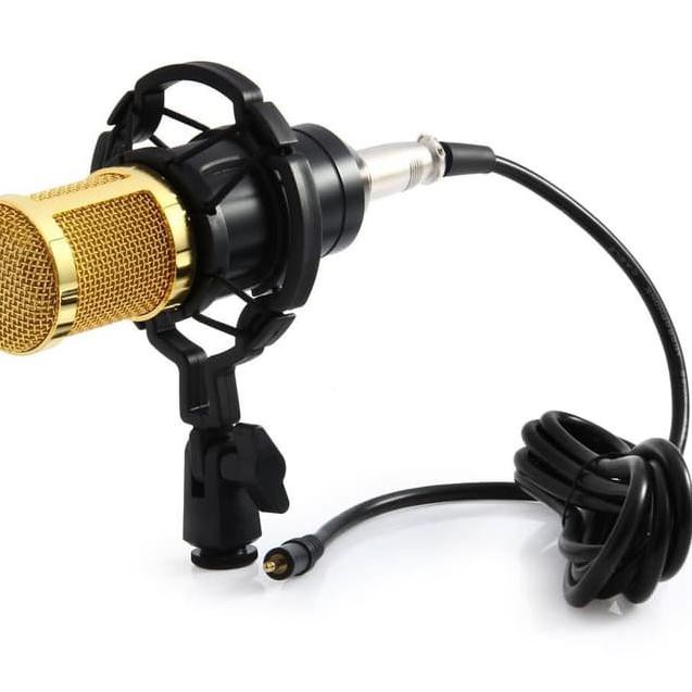 Mic Thu Âm Chuyên Nghiệp 9hj Bm-800 Kèm Giá Đỡ Chống Sốc