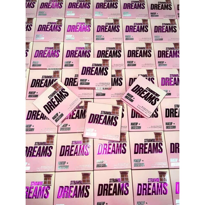 BẢNG MÁ 4 Makeup Obsession strawb dreams