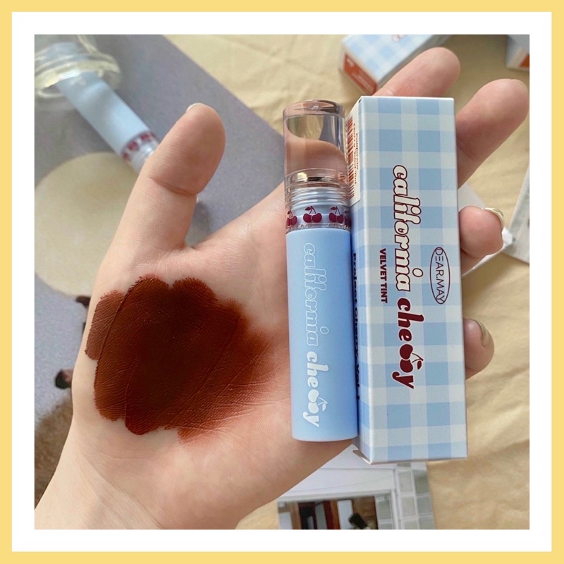 Son Kem Lì Dearmay California Cherry Velvet Tint 4.4g