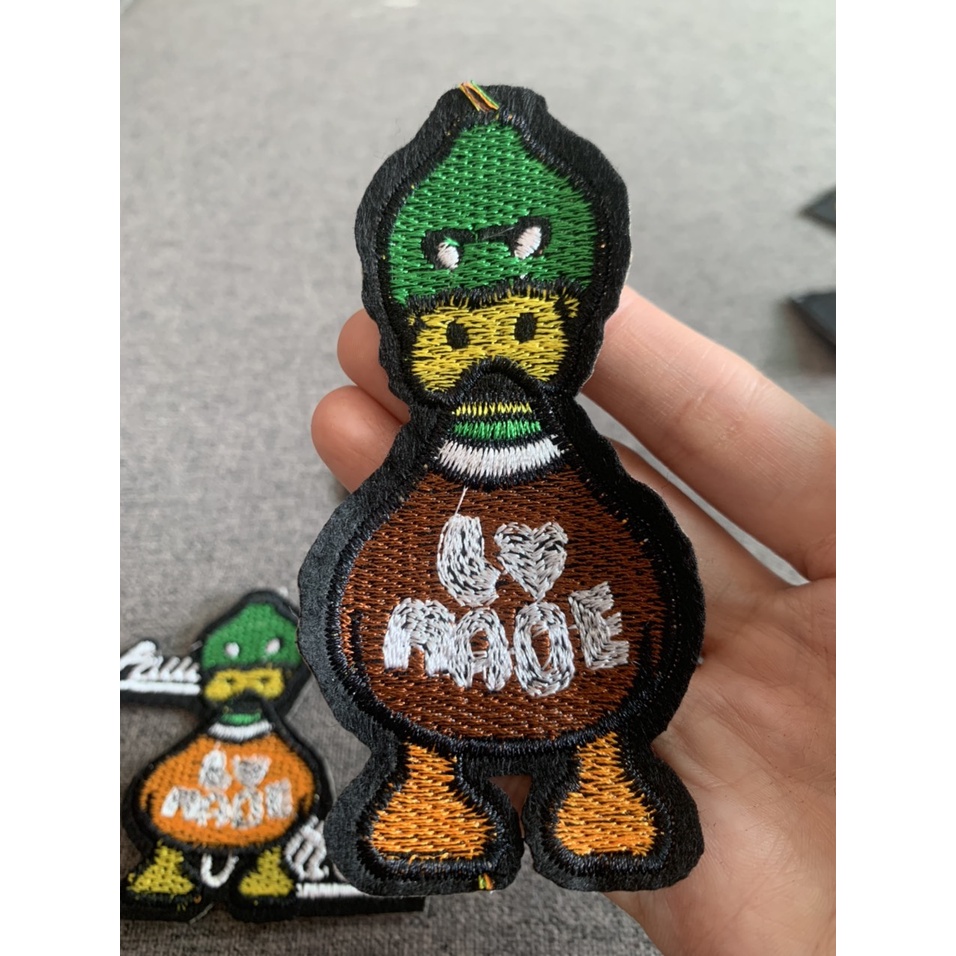 Logo thêu vịt xanh