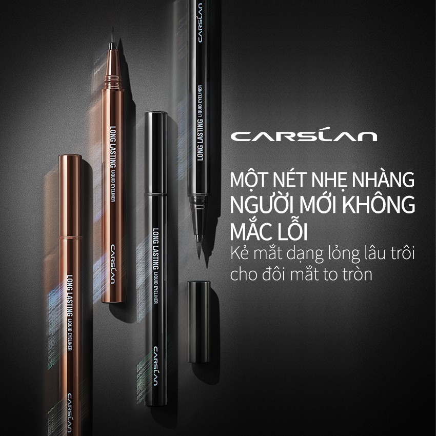 Bút Kẻ Mắt Dạng Lỏng Carslan Mềm Mượt Chống Thấm Nước Và Mồ Hôi Lâu Trôi 2ml | BigBuy360 - bigbuy360.vn
