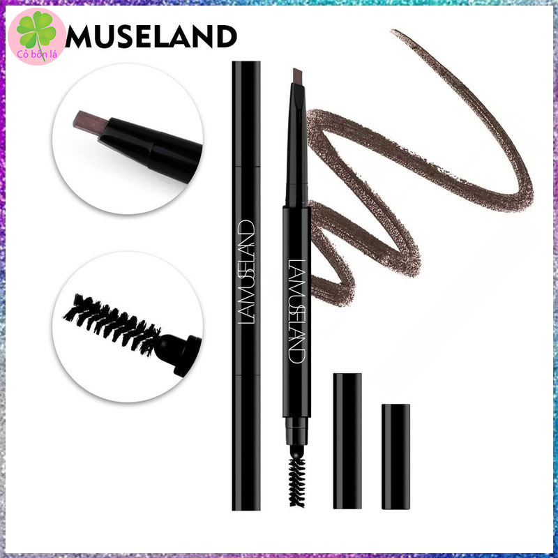 Bút kẻ lông mày LAMUSELAND L18E01 lâu trôi thiết kế hai đầu tiện dụng 0.3g | BigBuy360 - bigbuy360.vn