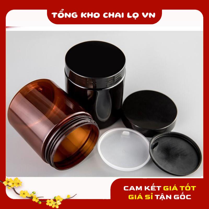 Hủ Đựng Kem ❤ SIÊU RẺ ❤ Hủ nhựa pet đựng kem 250g đựng mỹ phẩm, thực phẩm, đồ khô, ngũ cốc