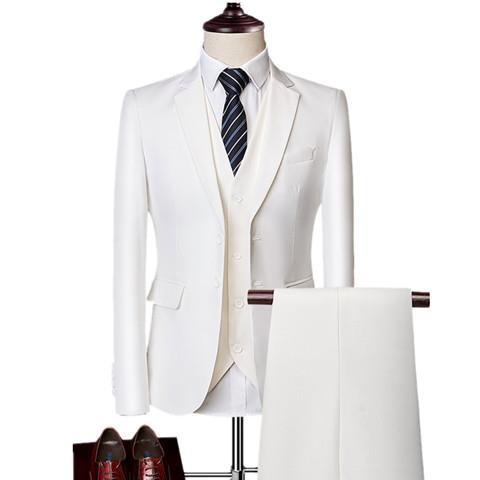 Áo Khoác Blazer Thiết Kế Sang Trọng Thời Trang Công Sở Cho Nam（Áo khoác đơn）