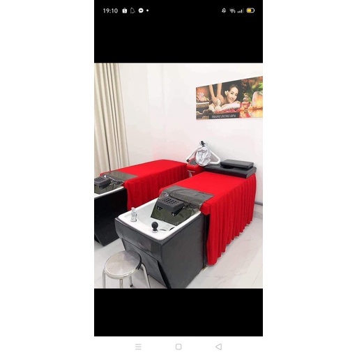 GA GIƯỜNG GỘI CHẤT LIỆU THUN
