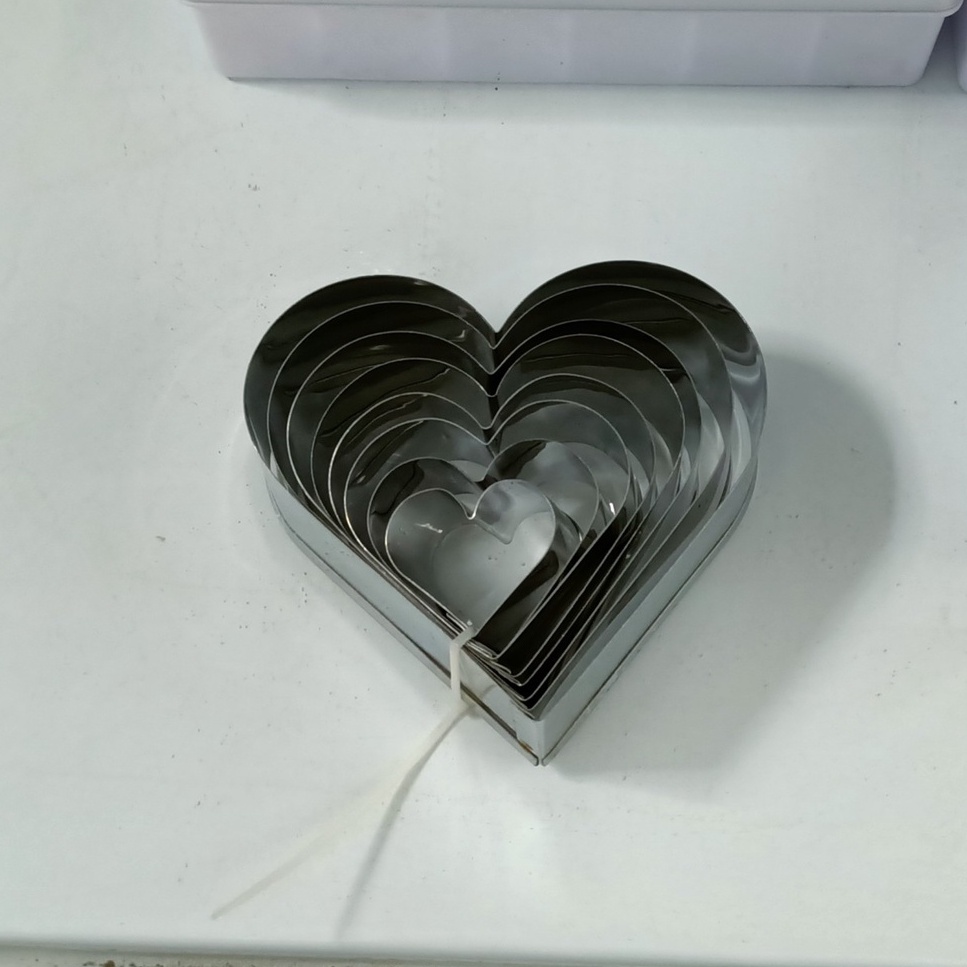 Bộ khuôn tạo hình bánh/ khuôn cutter inox, khuôn bánh qui bánh cookies