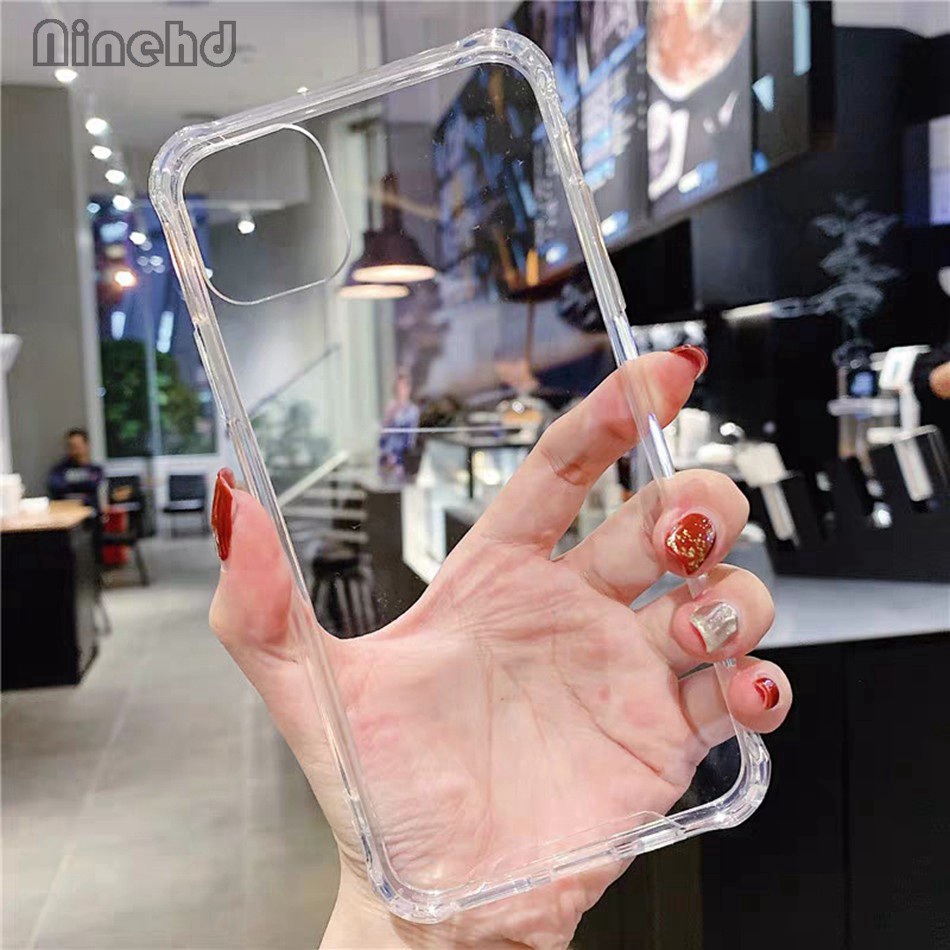 Ốp điện thoại silicon mềm trong suốt chống va đập cho iPhone se 2020 11 12 pro max mini xs xr x 8 7 6 6s plus | BigBuy360 - bigbuy360.vn
