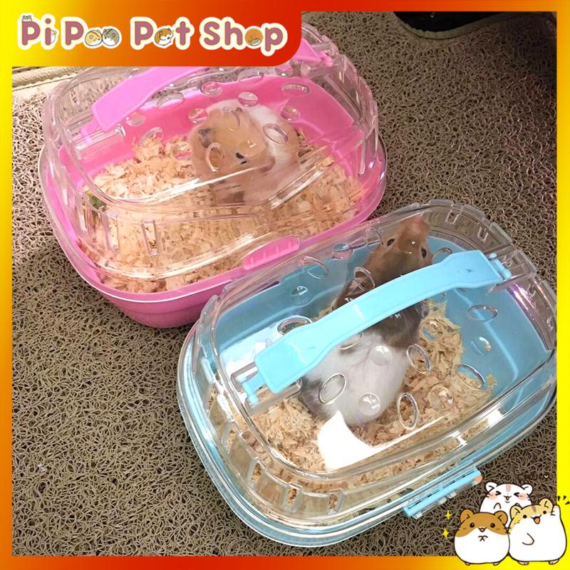 Hộp mika xách tay cho thú cưng
