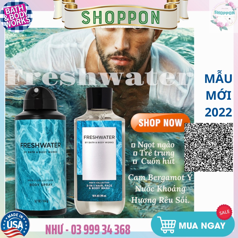 υѕ.𝐁𝐞𝐬𝐭 𝐒𝐞𝐥𝐥𝐞𝐫 - 𝐅𝐫𝐞𝐬𝐡 𝐖𝐚𝐭𝐞𝐫 - 𝐗ị𝐭 𝐭𝐡ơ𝐦 & 𝐆𝐞𝐥 𝐓ắ𝐦 𝐍𝐀𝐌 - 𝐁𝐚𝐭𝐡 𝐀𝐧𝐝 𝐁𝐨𝐝𝐲 𝐖𝐨𝐫𝐤𝐬 𝟏𝟎𝟒𝐠𝐫