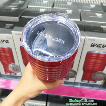 Ly Giữ Nhiệt Lock&Lock Wave Tumbler LHC4147RED 500ml