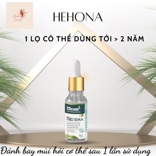 Khử mùi hôi chân và hôi nách HEHONA - Ngăn tiết mồ hôi - Giảm thâm lọ 5ml