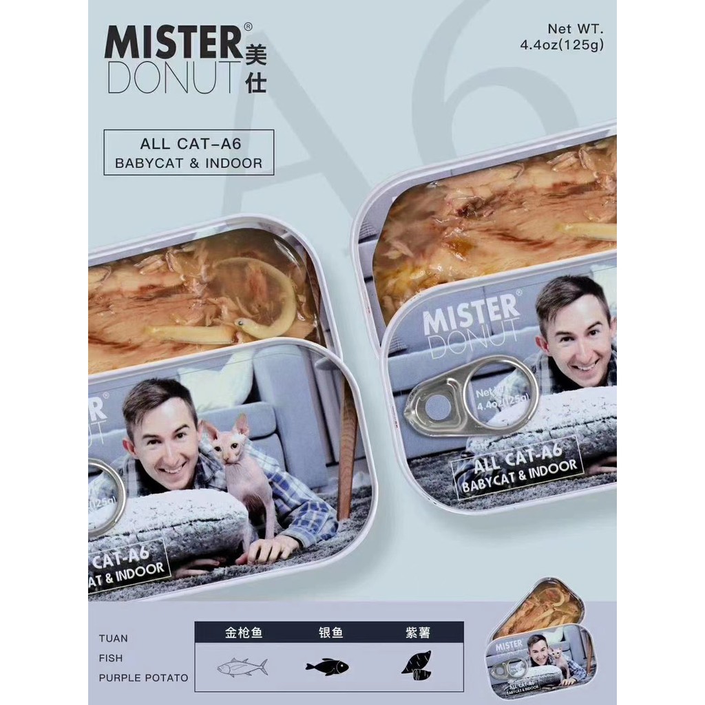 MISTER DONUT A - Pate cho mèo