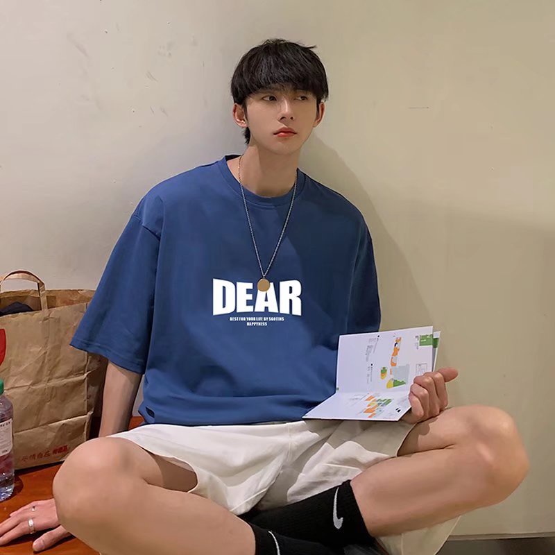 Áo Thun Tay Ngắn In Chữ M-8XL Thời Trang Cho Nam